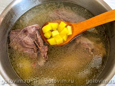 Гречневый суп с говядиной