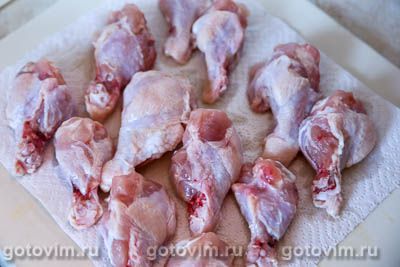 Куриные крылышки в кисло-сладкой глазури в китайском стиле