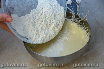 Кокосовый пирог с яблоками