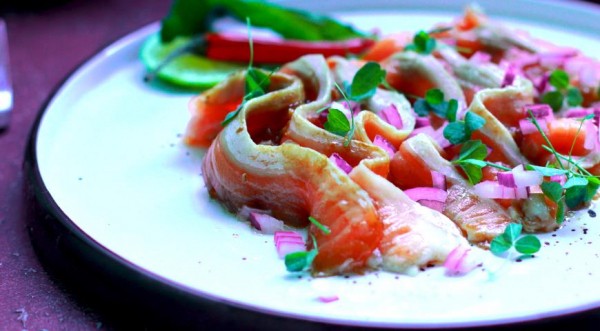 Крудо из лосося, пошаговый рецепт с фото от автора Елена Некрасова