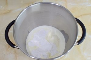 Ванильные кексы с кремом