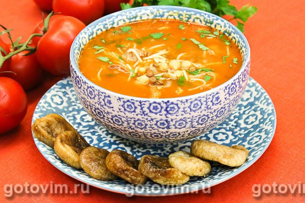 Харира (Harira) - марокканский мясной суп 