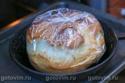 Хлеб в рукаве (пакете для выпечки)