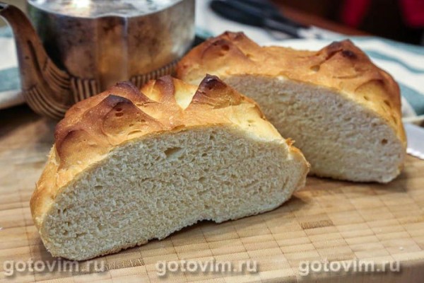 Хлеб в рукаве (пакете для выпечки)