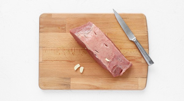 Запечённая говядина с горчицей, пошаговый рецепт с фото на 352 ккал