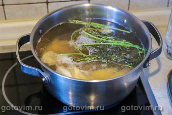 Сборная мясная солянка с фасолью