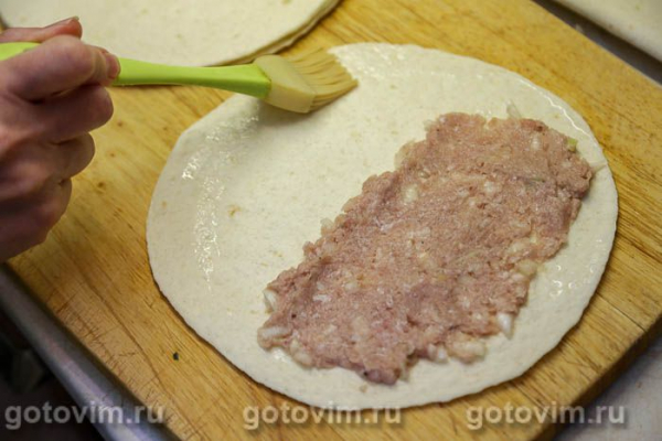 Чебуреки из лаваша с мясом