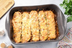 Кето-лазанья с кабачком