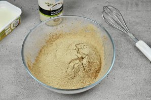 Шоколадный пирог из нутовой муки
