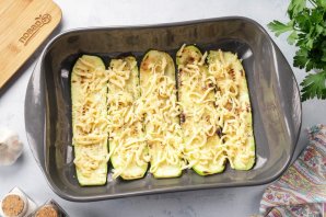 Кето-лазанья с кабачком