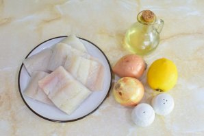 Судак с лимоном в духовке
