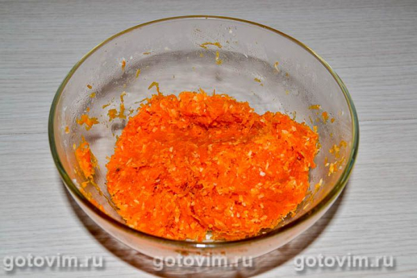 Морковные конфеты с кокосовой стружкой