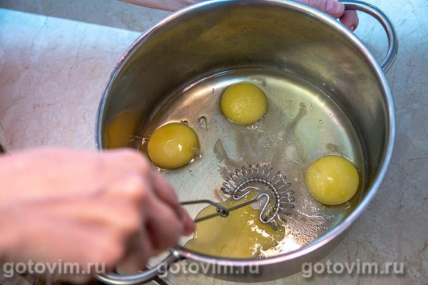 Заварные ржаные блины на кефире