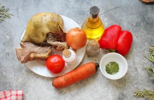 Говяжьи губы с овощами