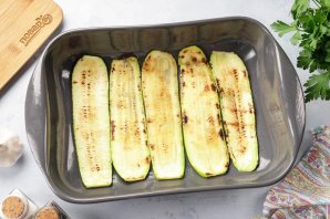 Кето-лазанья с кабачком