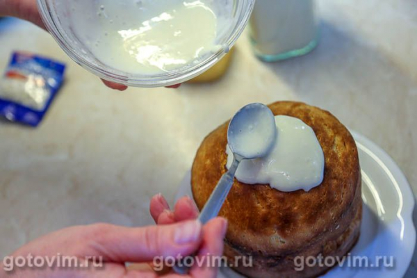 Глазурь из сухого молока и сахарной пудры для кулича