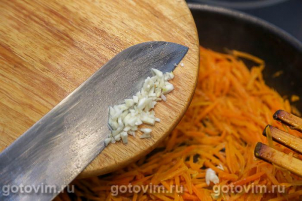Морковь, жаренная с апельсином и имбирем 