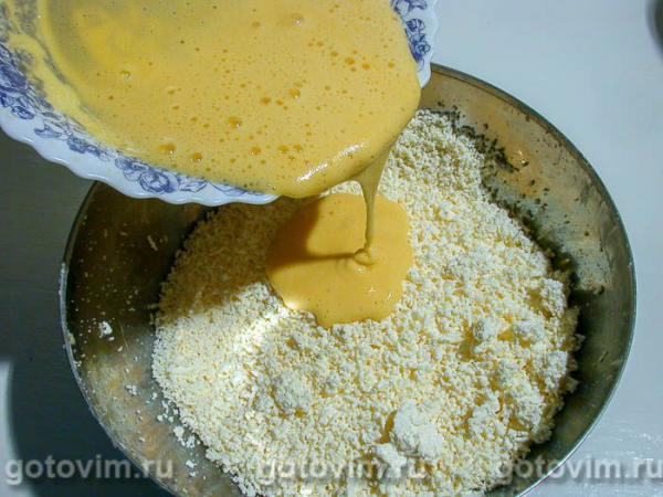 Печеная творожная  пасха