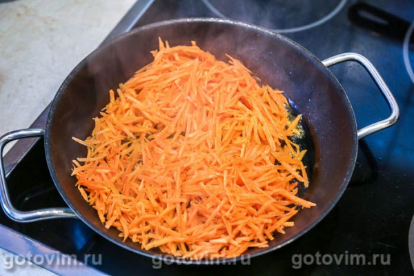 Морковь, жаренная с апельсином и имбирем 