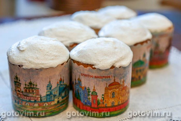 Кондитерский кулич