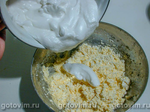 Печеная творожная  пасха