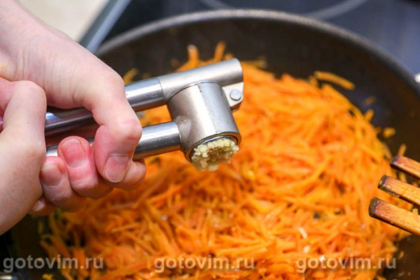 Морковь, жаренная с апельсином и имбирем 